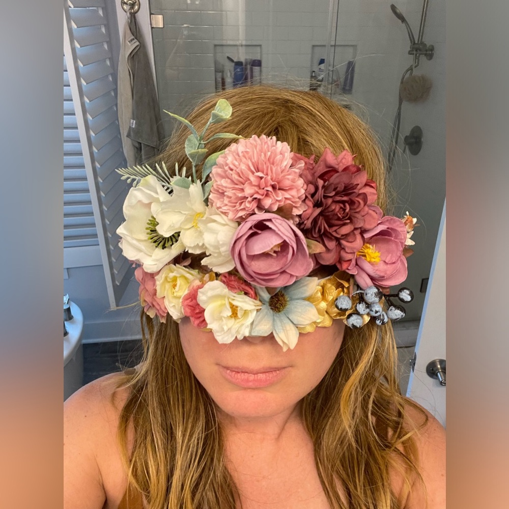 Floral mask